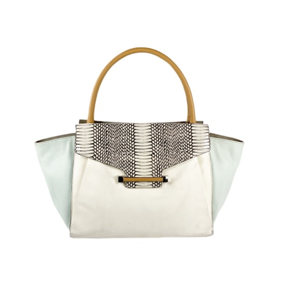 vince camuto white purse